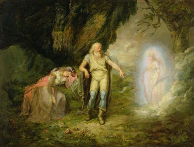 Miranda, Prospero and Ariel, from 